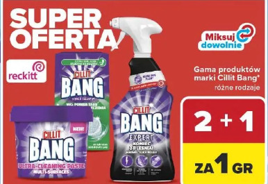 Cillit bang gama produktów marki Cillit Bang
