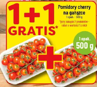 Pomidory cherry na gałązce
