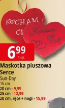 Maskotka pluszowa Serce Sun-Day