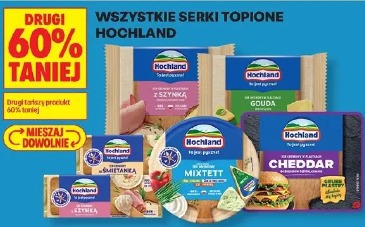 Wszystkie serki topione Hochland