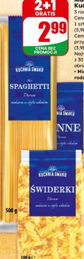 Makaron durum Kuchnia Smaku