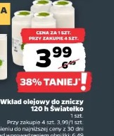 Wkład olejowy do zniczy 120 h Światełko