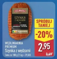 Szynka z wędzarni Wędlinarnia Premium