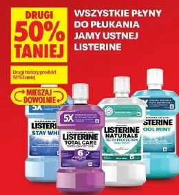 Wszystkie płyny do płukania jamy ustnej Listerine