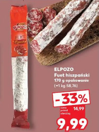 Elpozo Fuet hiszpański