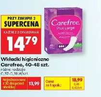 Wkładki higieniczne Carefree