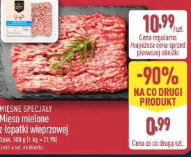 Mięsne Specjały Mięso mielone z łopatki wieprzowej