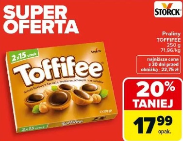Praliny Toffifee
