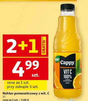 Nektar pomarańczowy vit. C Cappy