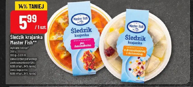 Śledzik krajanka Master Fish