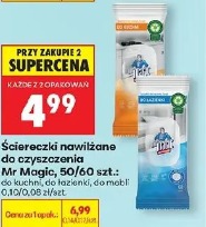 Ściereczki nawilżane do czyszczenia Mr Magic