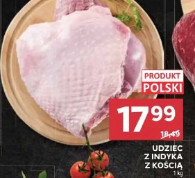 Udziec z indyka z kością