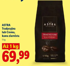 Astra Tradycyjna lub Crema kawa ziarnista