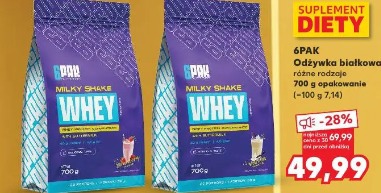 6PAK Odżywka białkowa różne rodzaje