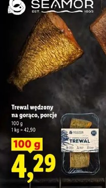 Seamor Trewal wędzony na gorąco, porcje