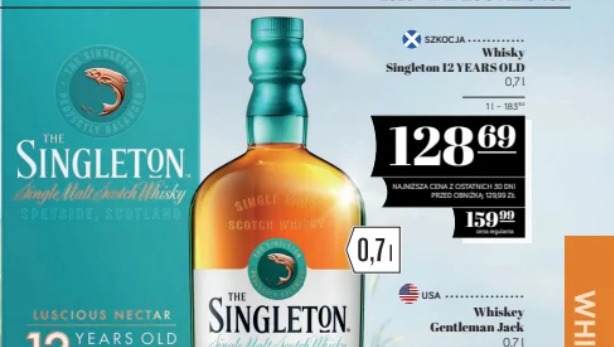 Whisky Singleton 12 Years Old