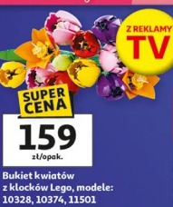 Bukiet kwiatów z klocków Lego