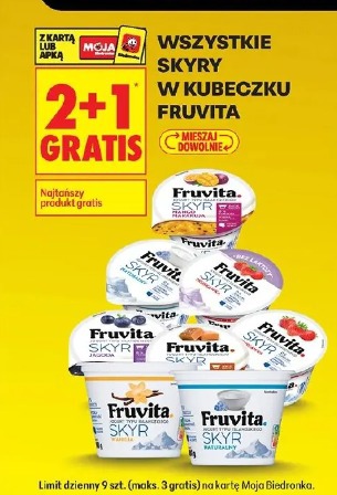 Wszystkie skyry w kubeczku Fruvita