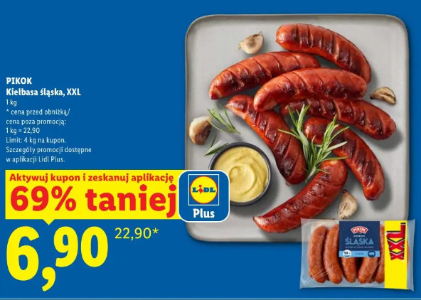 Pikok Kiełbasa śląska, XXL