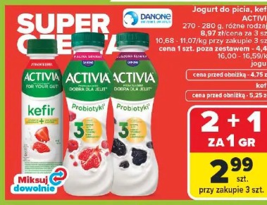 Jogurt do picia, kefir ACTIVIA