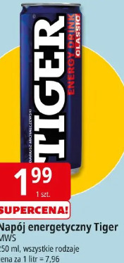 Napój energetyczny Tiger MWS