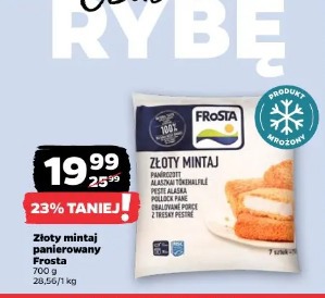 Złoty mintaj panierowany Frosta