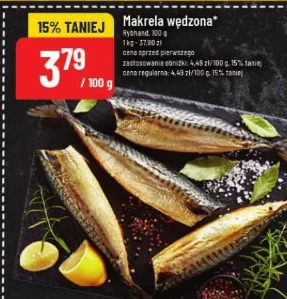 Makrela wędzona Ryband