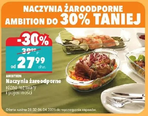 Naczynia żaroodporne AMBITION