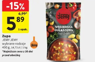 Zupa JEMY JEMY wybrane rodzaje