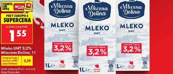 Mleko UHT 3,2% Mleczna Dolina