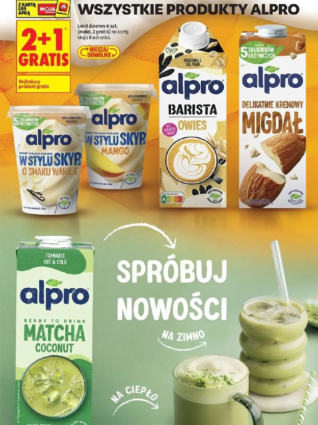 Wszystkie produkty Alpro