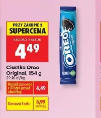 Ciastka Oreo Original, 154 g