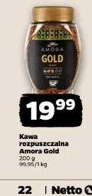 Kawa rozpuszczalna Amora Gold