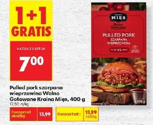 Pulled pork szarpana wieprzowina Wolno Gotowane Kraina Mięs