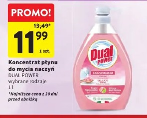 Dual Power koncentrat płynu do mycia naczyń