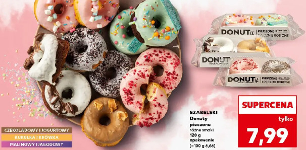 Szabelski Donuty pieczone różne smaki