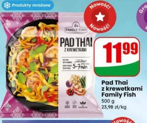 Pad Thai z krewetkami Family Fish