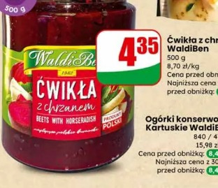 Ćwikła z chrzanem WaldiBen