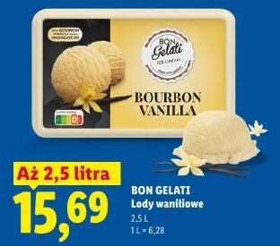Bon Gelati Lody waniliowe