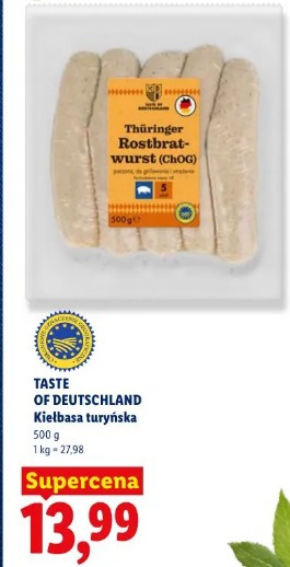 Taste Of Deutschland Kiełbasa turyńska