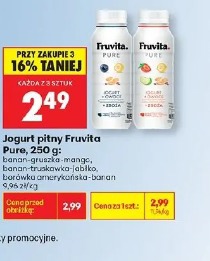 Jogurt pitny Fruvita Pure