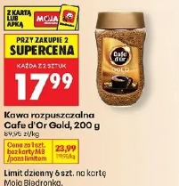 Kawa rozpuszczalna Cafe d'Or Gold