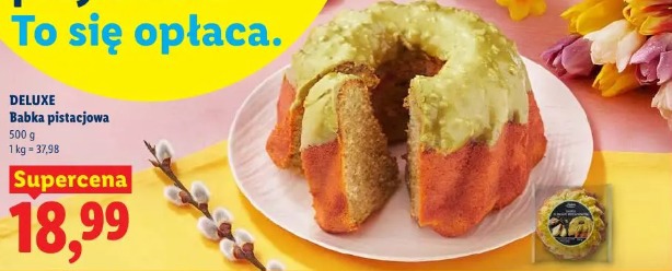 Deluxe Babka pistacjowa