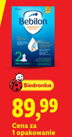 Bebilon Advance 2 mleko następne po 6 m-cu Nutricia