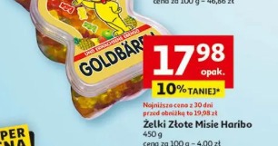 Żelki Złote Misie Haribo