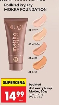 Podkład do twarzy Niuqi Mokka