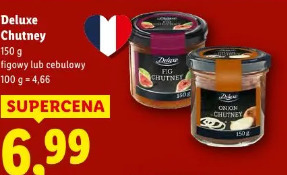 Deluxe Chutney figowy lub cebulowy