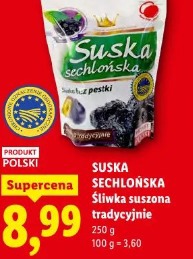 Suska Sechlońska Śliwka suszona tradycyjnie
