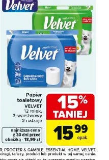 Papier toaletowy VELVET