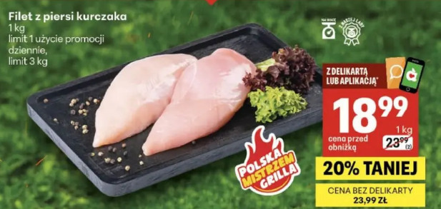 Filet z piersi kurczaka 